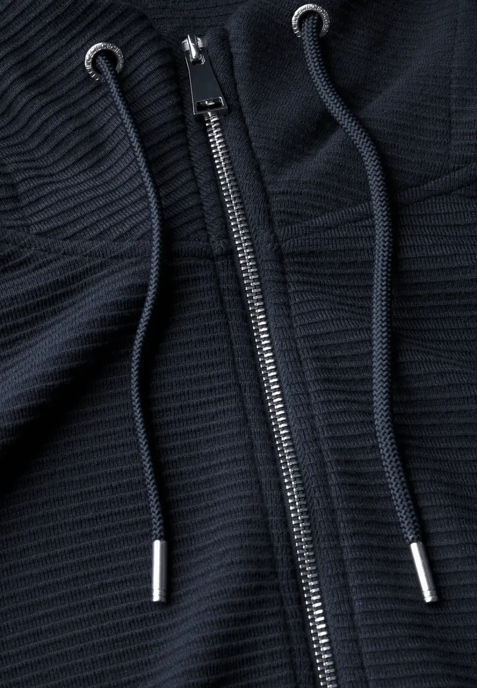 Sweatjacke mit Struktur