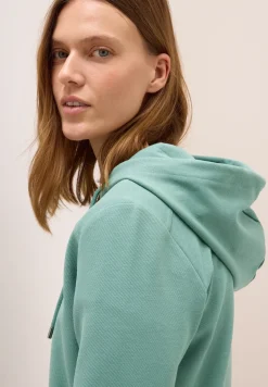 Sweatjacke mit Struktur