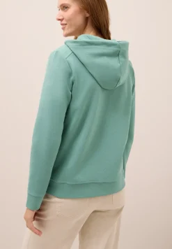 Sweatjacke mit Struktur
