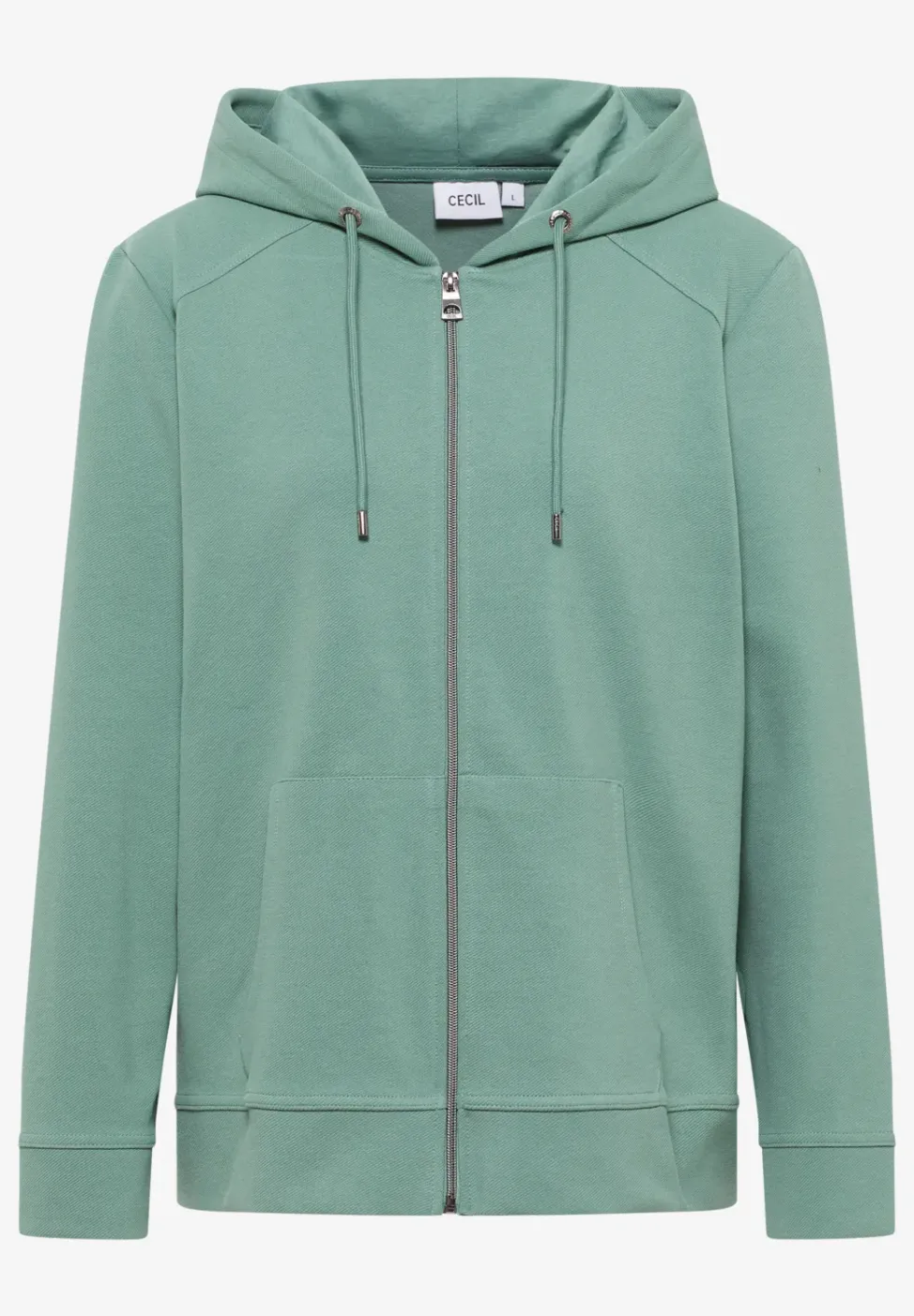 Sweatjacke mit Struktur