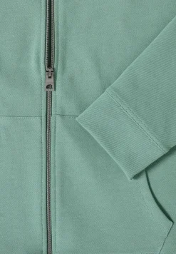 Sweatjacke mit Struktur