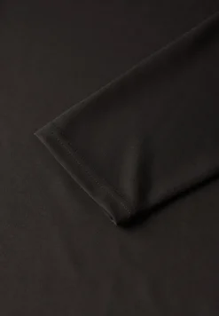 Sweat-Kleid mit Schlitzen