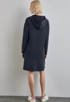 Sweatkleid mit Volant