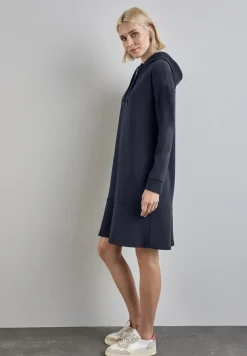 Sweatkleid mit Volant