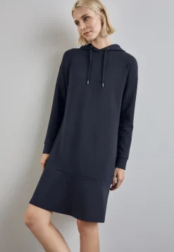 Sweatkleid mit Volant