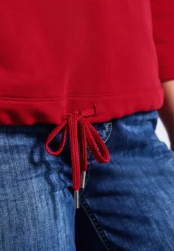 Sweatshirt in Unifarbe