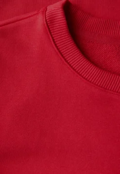 Sweatshirt in Unifarbe