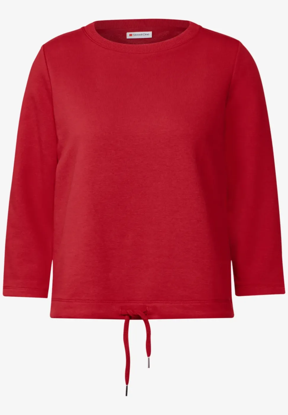 Sweatshirt in Unifarbe