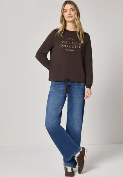 Sweatshirt mit Artwork
