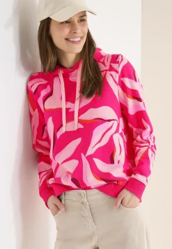 Sweatshirt mit floralem Muster