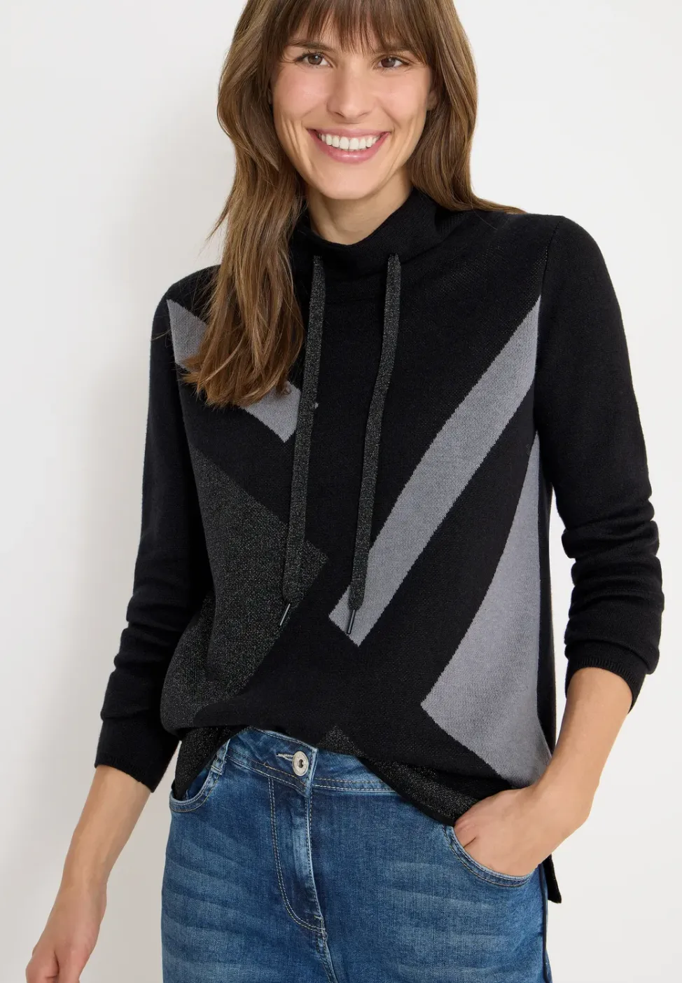 Sweatshirt mit Glitzer