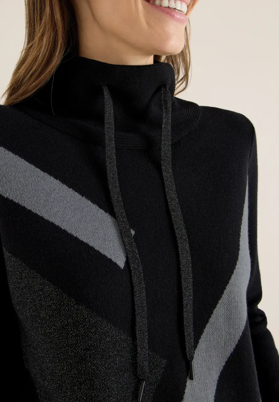 Sweatshirt mit Glitzer