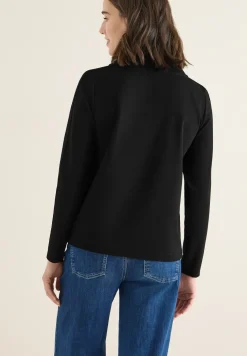 Sweatshirt mit Glitzertape