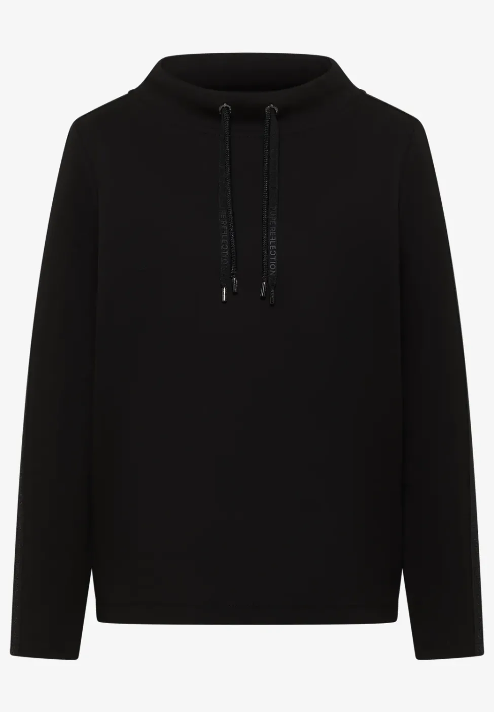 Sweatshirt mit Glitzertape