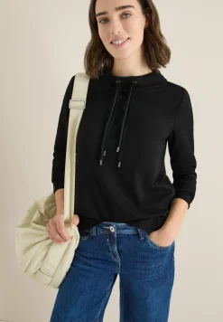 Sweatshirt mit Glitzertape