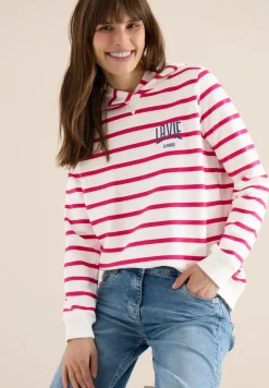 Sweatshirt mit Kapuze und Chestprint