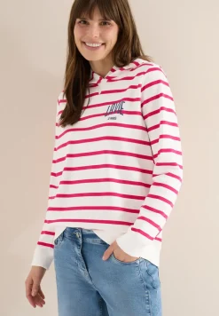 Sweatshirt mit Kapuze und Chestprint