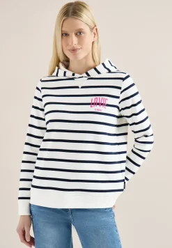 Sweatshirt mit Kapuze und Chestprint