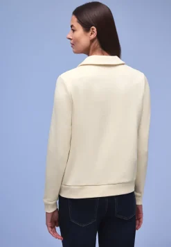 Sweatshirt mit Kragen