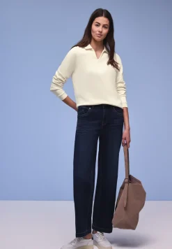 Sweatshirt mit Kragen