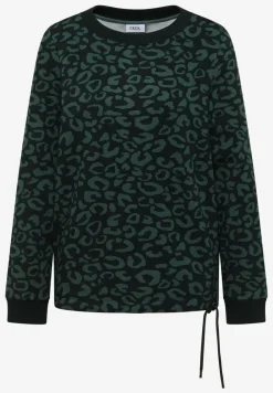 Sweatshirt mit Leo-Muster