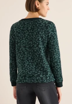 Sweatshirt mit Leo-Muster