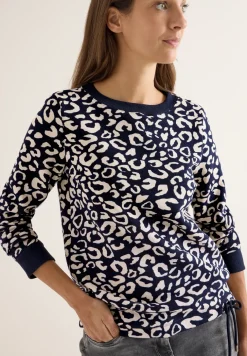 Sweatshirt mit Leo-Muster