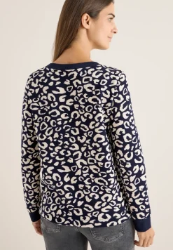 Sweatshirt mit Leo-Muster