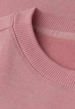 Sweatshirt mit Rippdetail