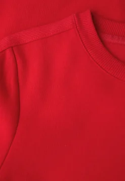 Sweatshirt mit Rippdetail