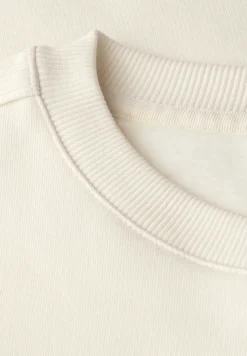 Sweatshirt mit Rippdetail