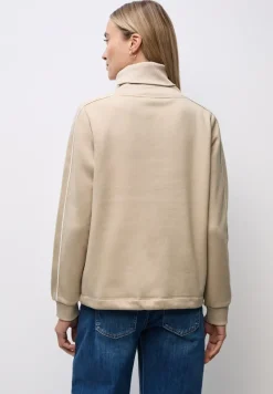 Sweatshirt mit Stehkragen