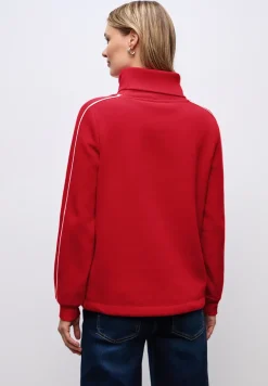 Sweatshirt mit Stehkragen