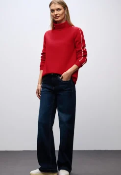 Sweatshirt mit Stehkragen
