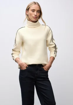 Sweatshirt mit Stehkragen