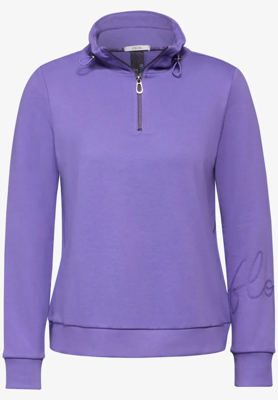 Sweatshirt mit Stickerei