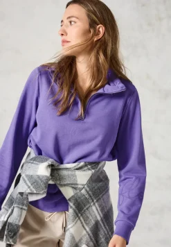 Sweatshirt mit Stickerei