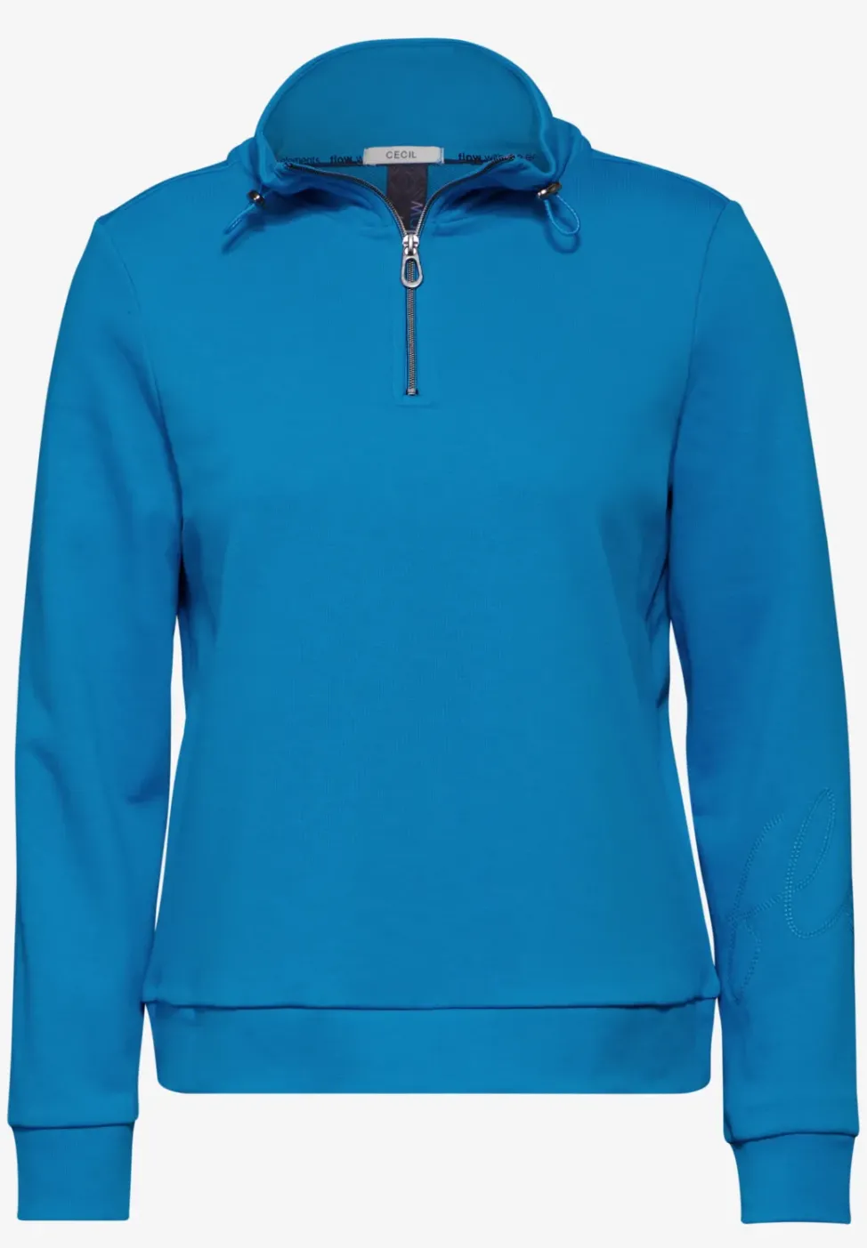 Sweatshirt mit Stickerei