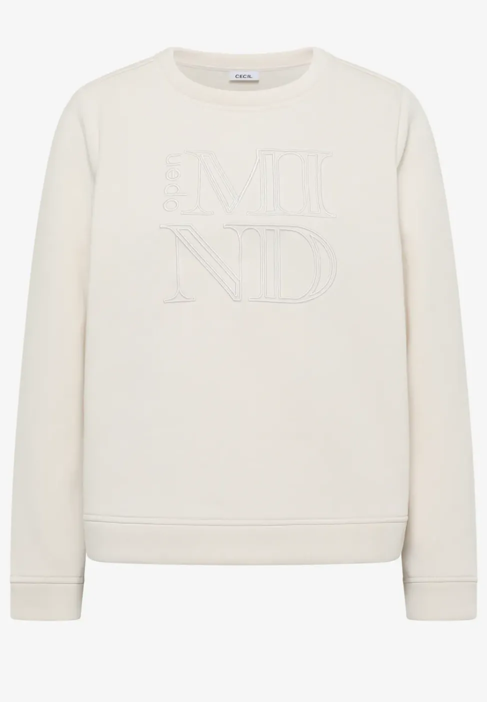 Sweatshirt mit Stickerei