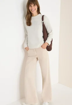 Sweatshirt mit Stickerei