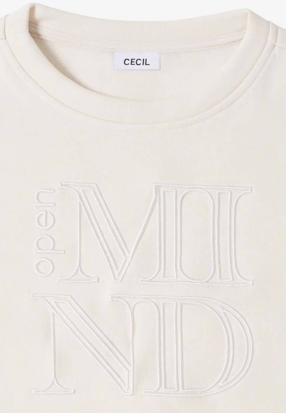 Sweatshirt mit Stickerei