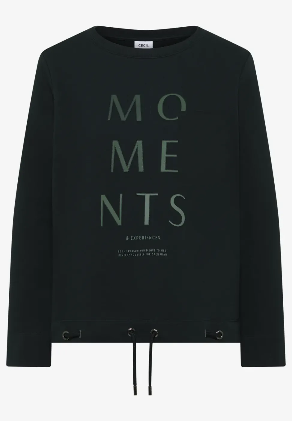 Sweatshirt mit Stickerei