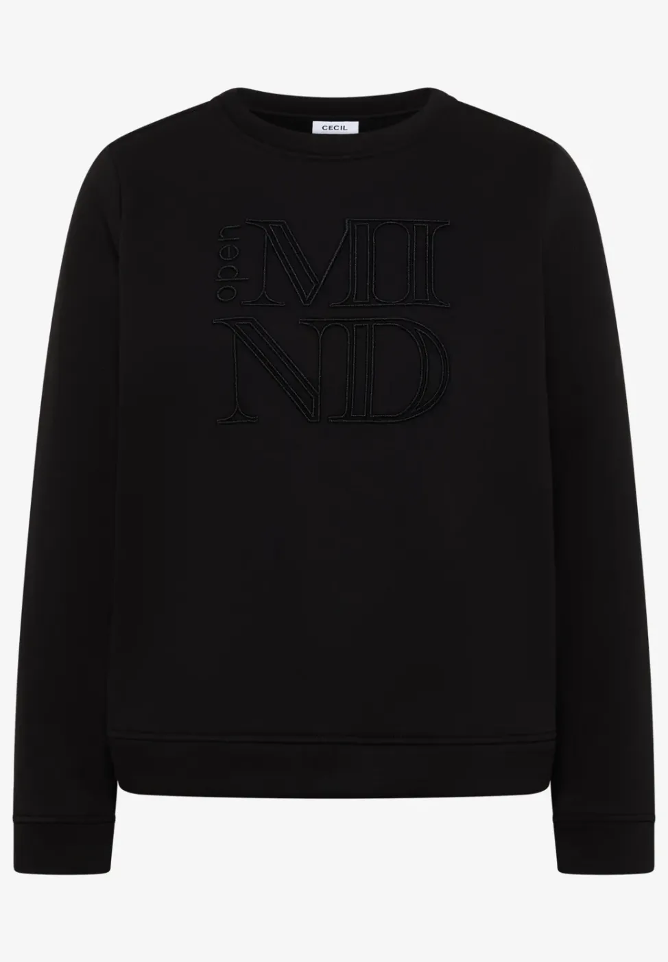 Sweatshirt mit Stickerei