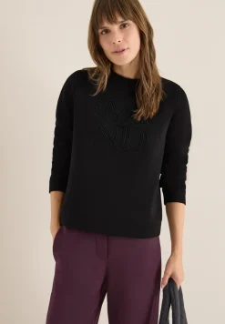 Sweatshirt mit Stickerei