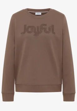 Sweatshirt mit Stickerei
