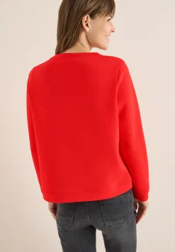 Sweatshirt mit Stickerei