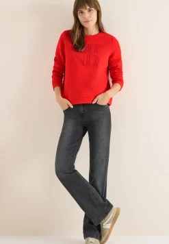Sweatshirt mit Stickerei