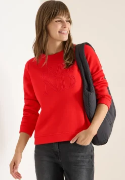 Sweatshirt mit Stickerei