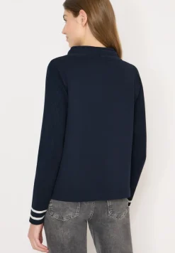 Sweatshirt mit Strickärmeln