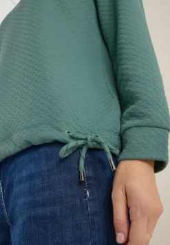 Sweatshirt mit Struktur